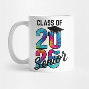 Class of 2025 Senior Graduation Gold Style High School College Grad Gift Mug